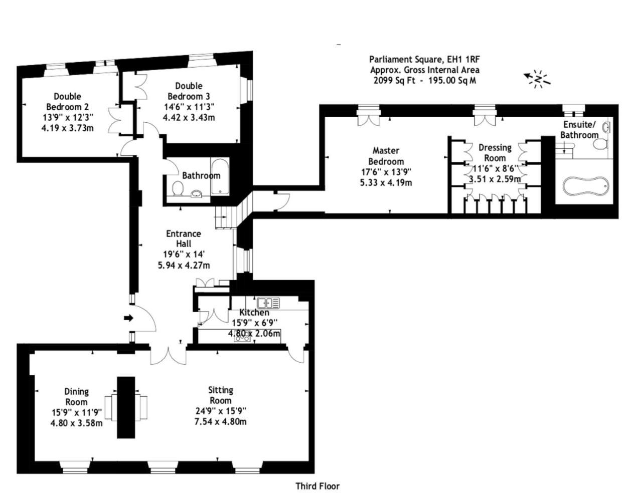Royal Mile Apartments เอดินบะระ ภายนอก รูปภาพ